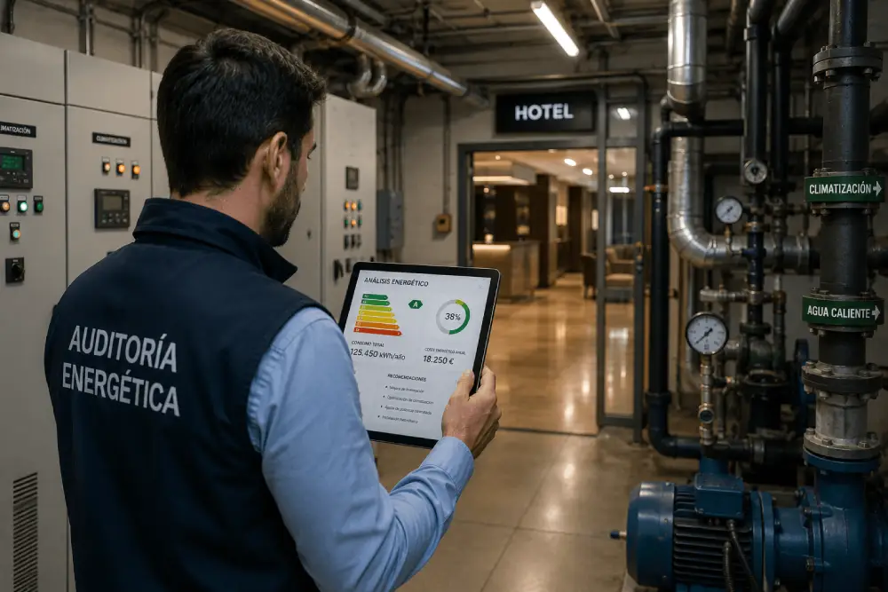 auditoria energetica hotel